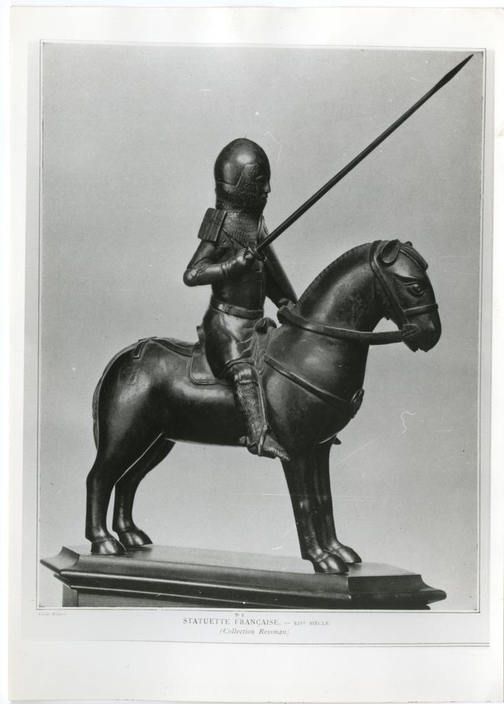 Anonimo , Statuette Française - XIVe siècle (Collection Ressman)