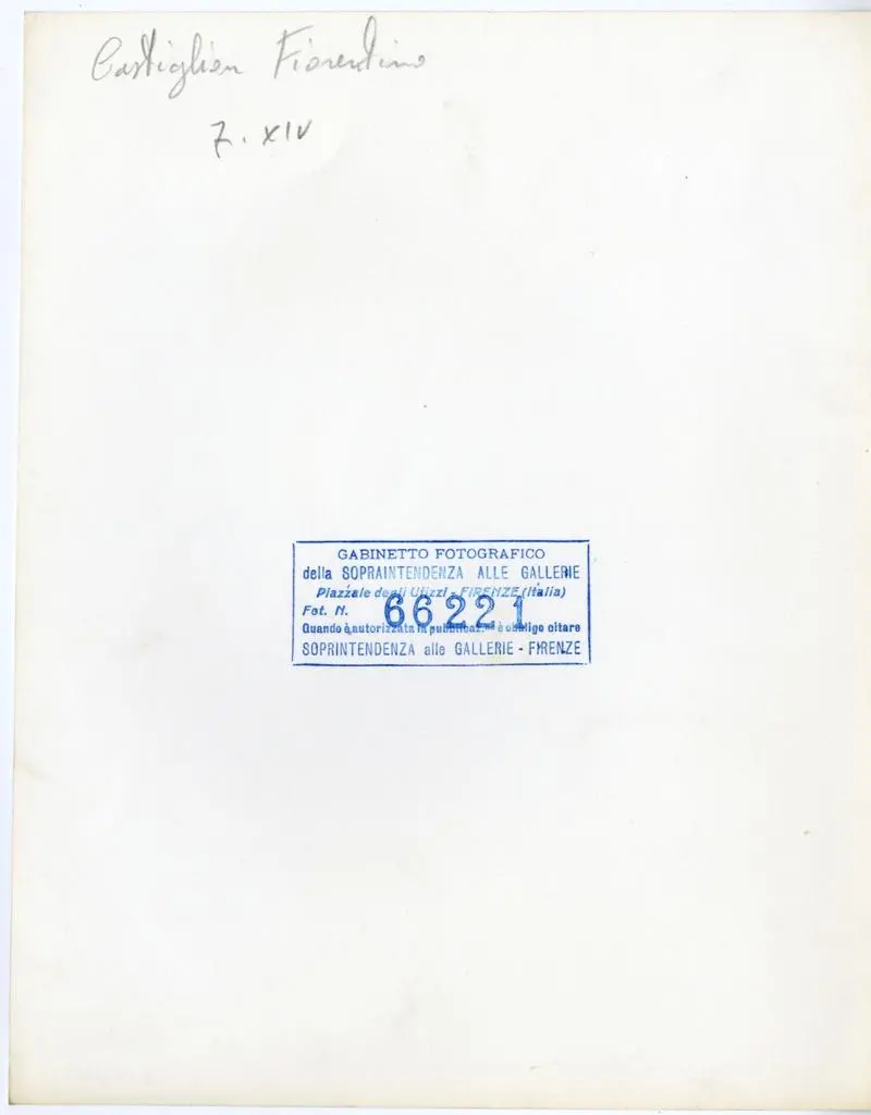 Gabinetto Fotografico della Soprintendenza Speciale per il Patrimonio Storico, Artistico ed Etnoantropologico e per il Polo Museale della citt&agrave; di Firenze , Anonimo - sec. XIV - Sant'Orsola, retro