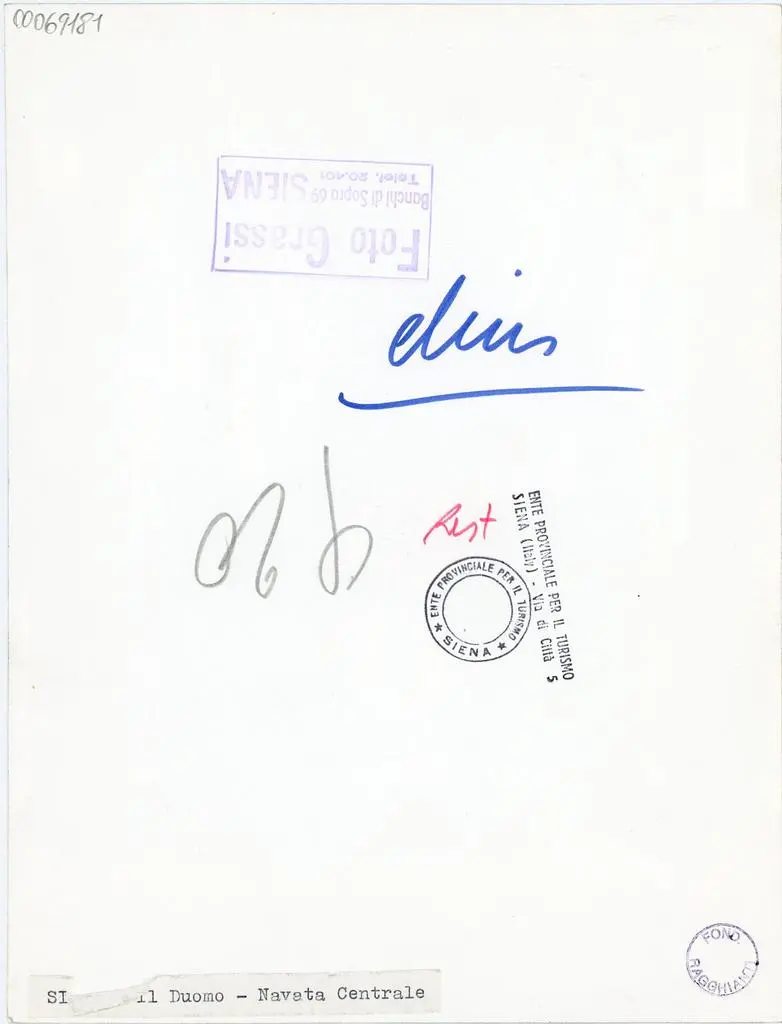 Grassi, Cesare , Siena - Il Duomo - Navata Centrale