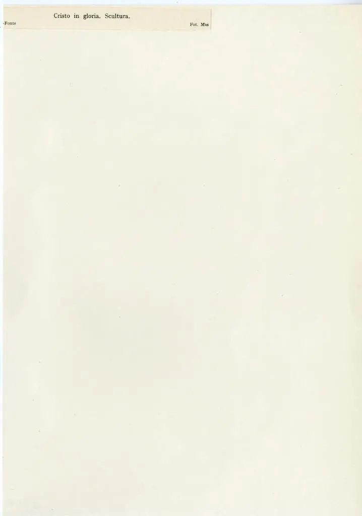 Anonimo , Cristo in gloria. Scultura