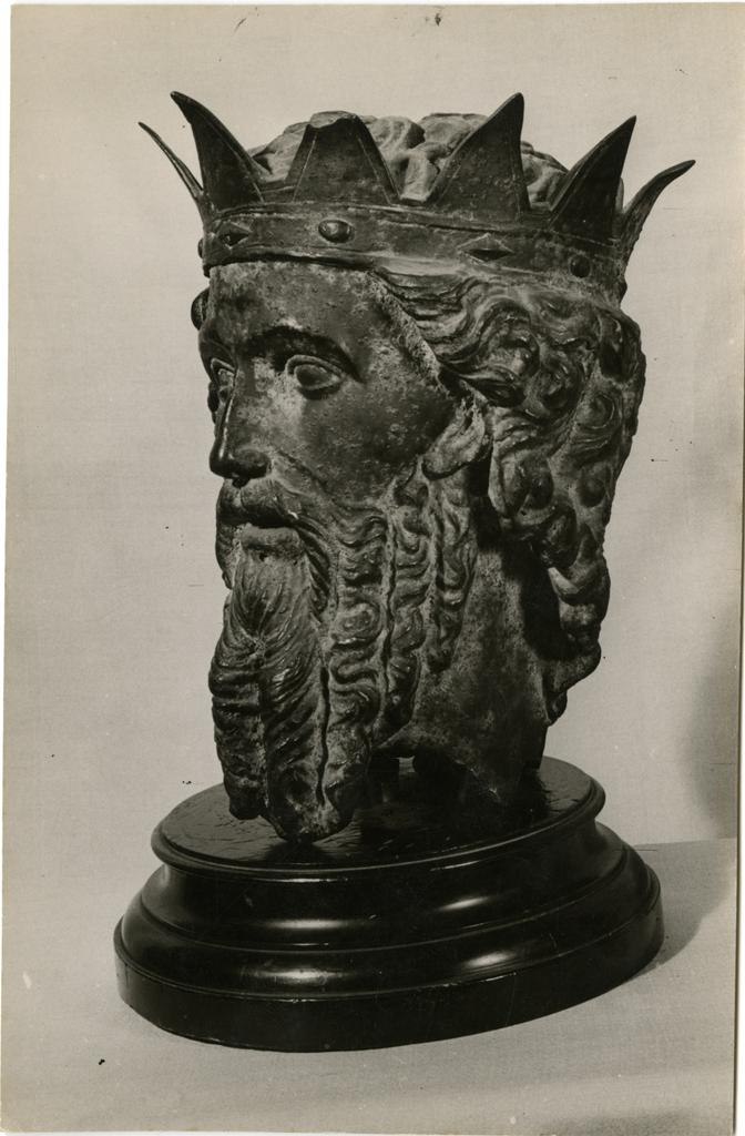 Winizki, Ernst , Casa Coray, Agnuzzo - Kopf des Königs David - Burgundische ca 1250
