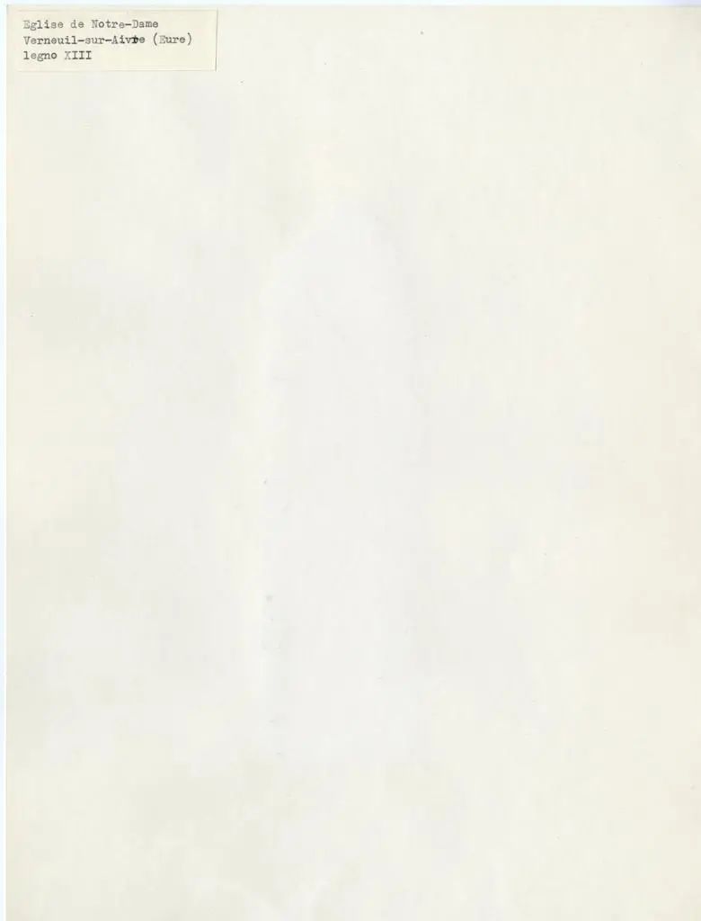 Anonimo , Eglise de Notre-Dame - Verneuil-sur-Aivre (Eure) - legno XIII