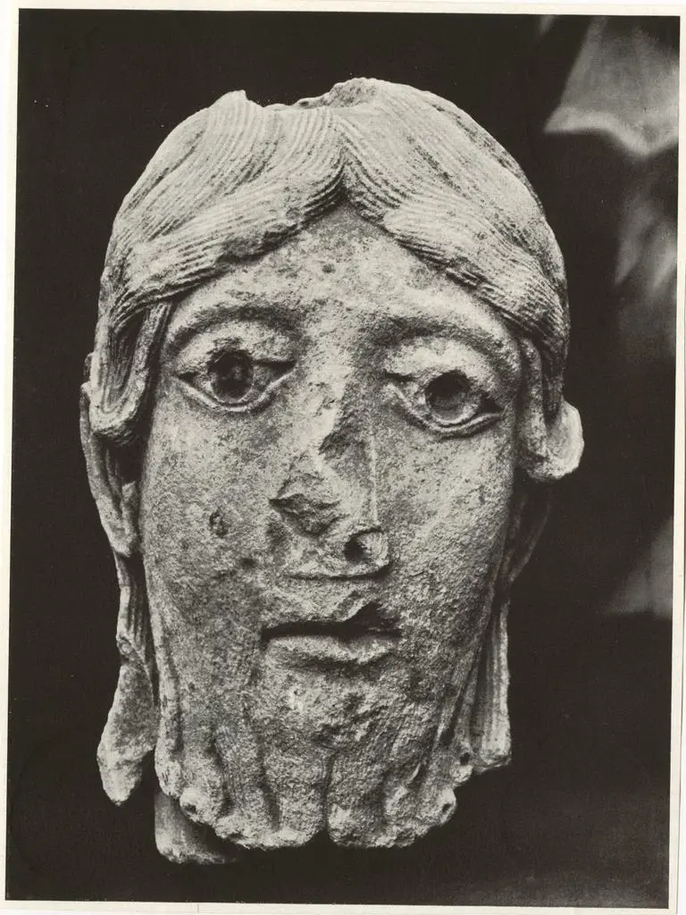 Anonimo , Kopf. Autun. Mus&eacute;e Rolin