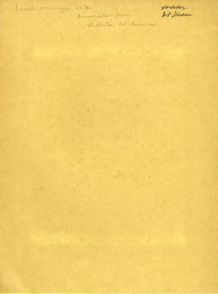 Anonimo , French romanesque, XII sec. Annunciation figure - Worcester Art Museum