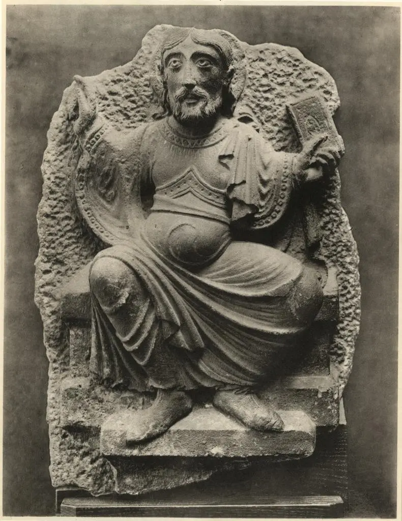 Anonimo sec. XII , Cristo in Maest&agrave;