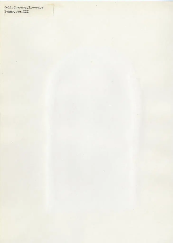 Anonimo , Coll. Charnoz, Provence - legno, sec. XII