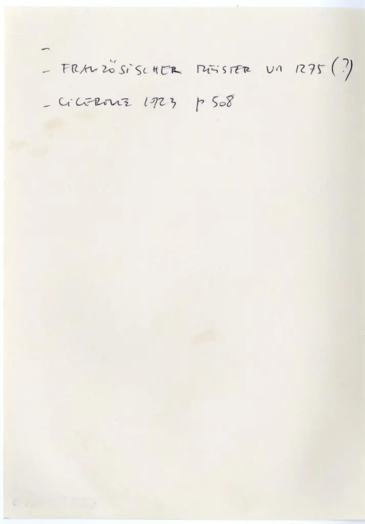 Anonimo , Franz&ouml;sischer Meister um 1275 (?). Alfons der Weise un seine Gattin Violante(?). Burgos, Kreuzgang der Kathedrale.