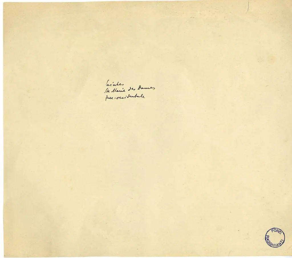 Anonimo , Saintes, Ste Marie des Dames, facc. occidentale