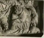 Alinari, Fratelli , Guglielmo - sec. XIII - S. Giuseppe. Particolare della formella della Nativit&agrave; del Pulpito di S. Giovanni Fuorcivitas a Pistoia