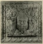 Goro di Gregorio , Motivi decorativi vegetali con volto maschile e putti