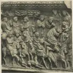 Pisano Nicola ; Arnolfo di Cambio ; Pisano Giovanni , Adorazione dei Re Magi, Viaggio dei Re Magi