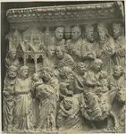 Anonimo , Pisano Nicola; Arnolfo di Cambio; Pisano Giovanni - sec. XIII - Fuga in Egitto; Sogno di san Giuseppe; Presentazione di Ges&ugrave; al Tempio