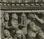 Anonimo , Pisano Nicola; Arnolfo di Cambio; Pisano Giovanni - sec. XIII - Crocifissione di Cristo. Particolare con l'Allegoria dell'Ecclesia