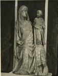 Alinari, Fratelli , Anghiari. Chiesa di S. Bartolomeo - Madonna col Figlio (statua in legno sc. toscana XIV sec.)