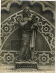 Alinari, Fratelli , Firenze - Cattedrale. Porta sul fianco destro. La Madonna col Figlio. (XIV° secolo)