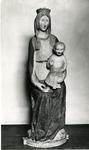 Anonimo sec. XIV , Madonna con Bambino in trono benedicente