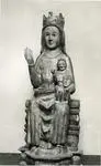 Anonimo , Anonimo sec. XIII - Madonna con Bambino in trono