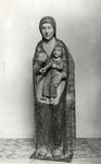Anonimo abruzzese sec. XIII , Madonna con Bambino in trono benedicente