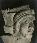 Anonimo sec. XI/ XII , Volto femminile