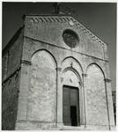 Anonimo , Anonimo toscano - sec. XII/ XIII - Facciata della Basilica di S. Agata a Asciano (Siena)