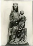 Anonimo , Anonimo senese (?) - sec. XIV - Madonna con Bambino in trono