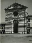 Ente Provinciale per il Turismo di Firenze , Prato - Chiesa di S. Francesco - La facciata (sec. XIV - Attico di Giuliano da S. Gallo)