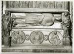 Fototeca della Soprintendenza speciale per il patrimonio storico, artistico ed etnoantropologico e per il Polo museale della città di Napoli , Tino di Camaino - bottega - sec. XIV - Monumento funebre di Cristoforo e Tommaso d'Aquino