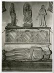 Fototeca della Soprintendenza speciale per il patrimonio storico, artistico ed etnoantropologico e per il Polo museale della città di Napoli , Tino di Camaino - bottega - sec. XIV - Monumento funebre di Cristoforo e Tommaso d'Aquino