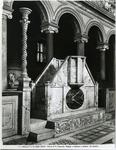 Alinari, Fratelli , Roma - Chiesa di S. Clemente. Pulpito o Ambone a sinistra. (IX secolo.)