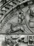 Università di Pisa. Dipartimento di Storia delle Arti , Anonimo - sec. XIII - Martirio di san Lorenzo; Simboli dei quattro evangelisti