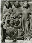 Bozano, Giacomo , Anonimo pisano francisante - sec. XIV - Particolare della tomba del cardinale Luca Fieschi con Cristo risorto che mostra le sue piaghe agli apostoli