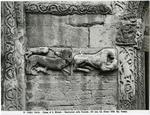 Anonimo lombardo sec. XII , Motivo decorativo con animali fantastici