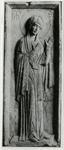Anonimo , Art Byzantin (Venise) XI Siècle - Figure de la Vierge debout, bas-relief, marbre - Collection de Dumbarton Oaks.