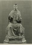 Anonimo veronese sec. XIV, (?) , Figura maschile seduta
