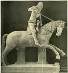 Anonimo , Anonimo svizzero - (?) - sec. XII - Cavaliere