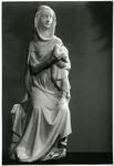 A.C.L. , Maestro mosano di Carrara: Madonna col Bambino (mutilo) per Adorazione dei Magi; Anvers, Musée Mayer van den Bergh (foto del museo)