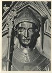 Anonimo tedesco sec. XIII , Ritratto funebre dell'arcivescovo Konrad von Hochstaden