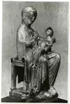 Anonimo tedesco sec. X , Madonna con Bambino