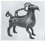 Anonimo , A German bronze stag aquamanile, 11 ¼ inches long, 10 ½ inches high, Hildesheim, first quarter thirteenth century.