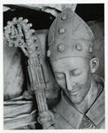 Anonimo pisano francisante sec. XIV, seguace , Figura giacente