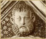 Cosmati ; Arnolfo di Cambio , Testa d'uomo con barba