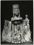 Anonimo sec. XIII/ XIV , Madonna con Bambino, Annunciazione, Cristo portacroce