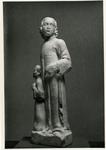 Anonimo , Tino di Camaino - seguace (?) - sec. XIV - Angelo e devoto