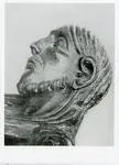 Anonimo , Anonimo sec. XIII/ XIV - Cristo deposto dalla croce, particolare del volto