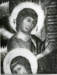 Fototeca dei Musei Civici Fiorentini , Cenni di Pepo - sec. XIII - Madonna con bambino in trono, angeli, Geremia, Abramo, David e Isaia (particolare)