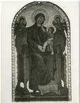 Alinari, Fratelli , Bologna - Chiesa dei Servi. Madonna in Trono col figlio e Angioli. (Cimabue).
