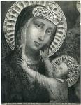 Brogi , Firenze Chiesa di S. Remigio. Madonna col Bambino ed Angeli. (Partic.). Sec. XIII.