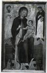 Maestro di Varlungo , Madonna con Bambino in trono, angeli e santi