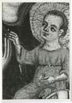 Gabinetto Fotografico della Soprintendenza Speciale per il Patrimonio Storico, Artistico ed Etnoantropologico e per il Polo Museale della città di Firenze , Firenze. Collezione Acton. Maestro della Maddalena, sec. XIII. Madonna in Trono col bambino e Santi, angioli. Particolare
