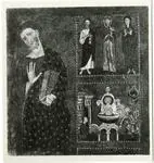 Maestro della Maddalena , San Jacopo, Martirio di san Giovanni Evangelista, San Giacomo Minore (?)